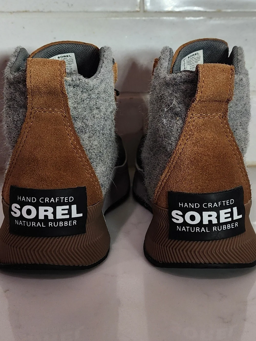 Sorel Kids Black, Brown & Gray Waterproof Winter Boots